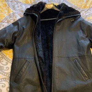 Wilson leather coat